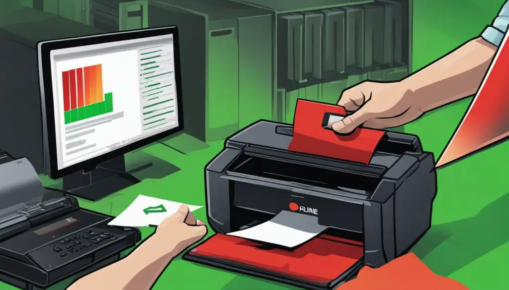 how to turn the printer online