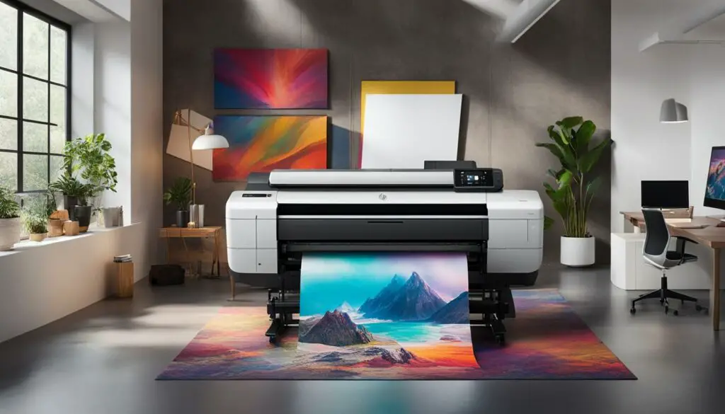 hp large format photo printers for graphic designers