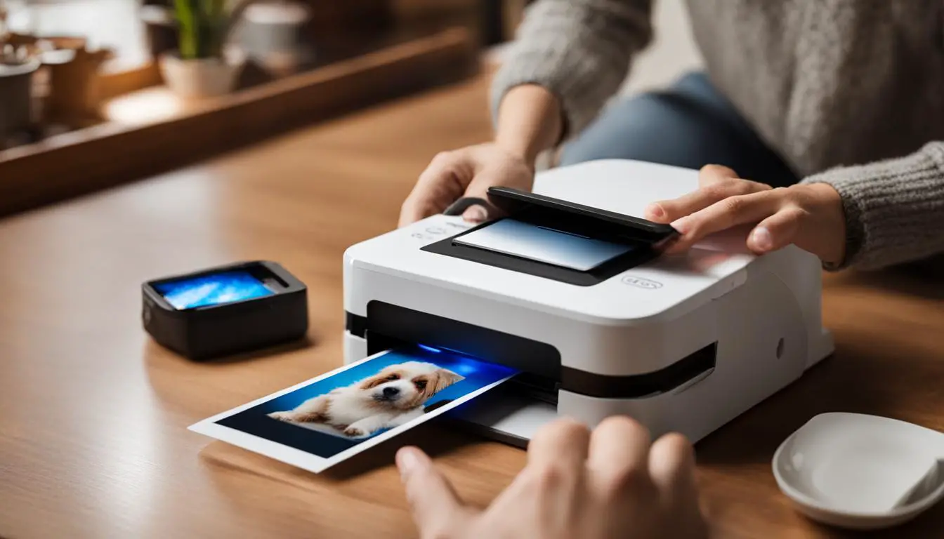 instant photo printer for smartphone