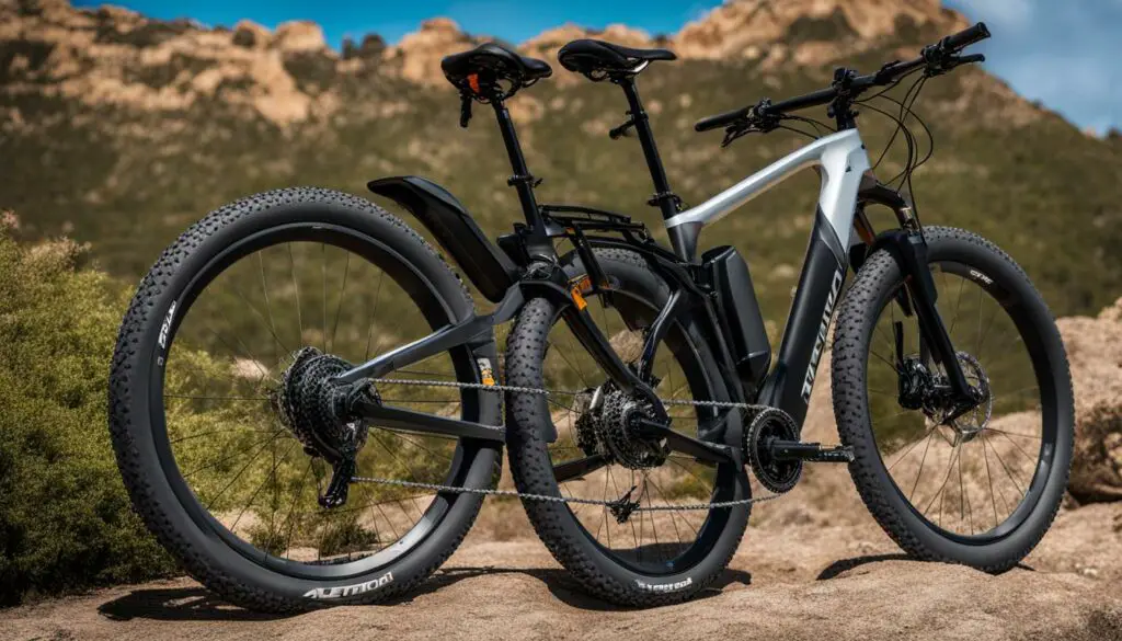 Aventon Aventure e-bike with puncture-resistant tires