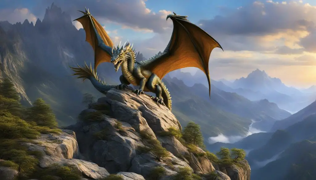Mountain Dragon 3D Model