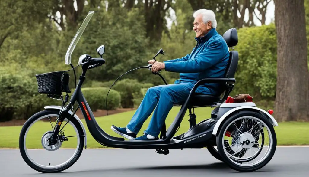 Senior-friendly Electric Trike