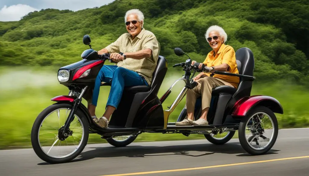 Senior-friendly electric tricycle