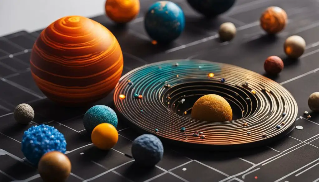 3D Printed Solar System Model