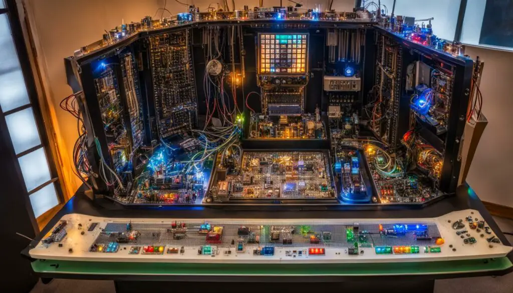 Arduino controlled TARDIS model
