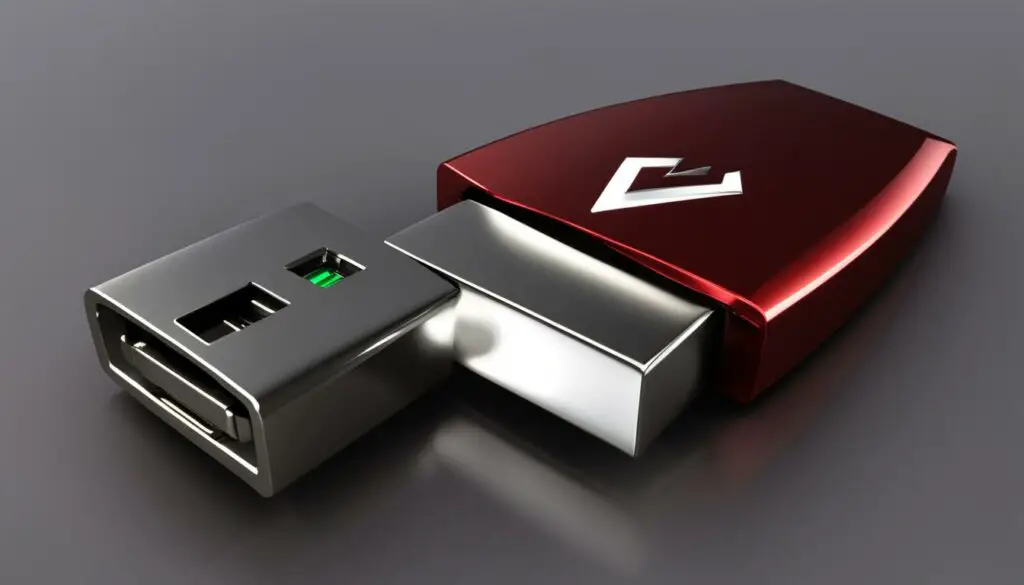 Encrypted Flash Drive for Data Security