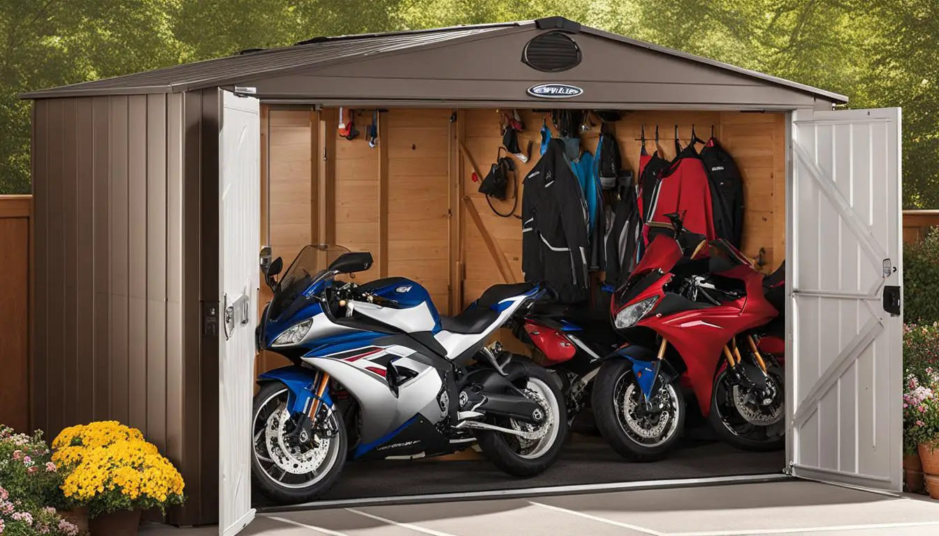 best shed for motorcycle