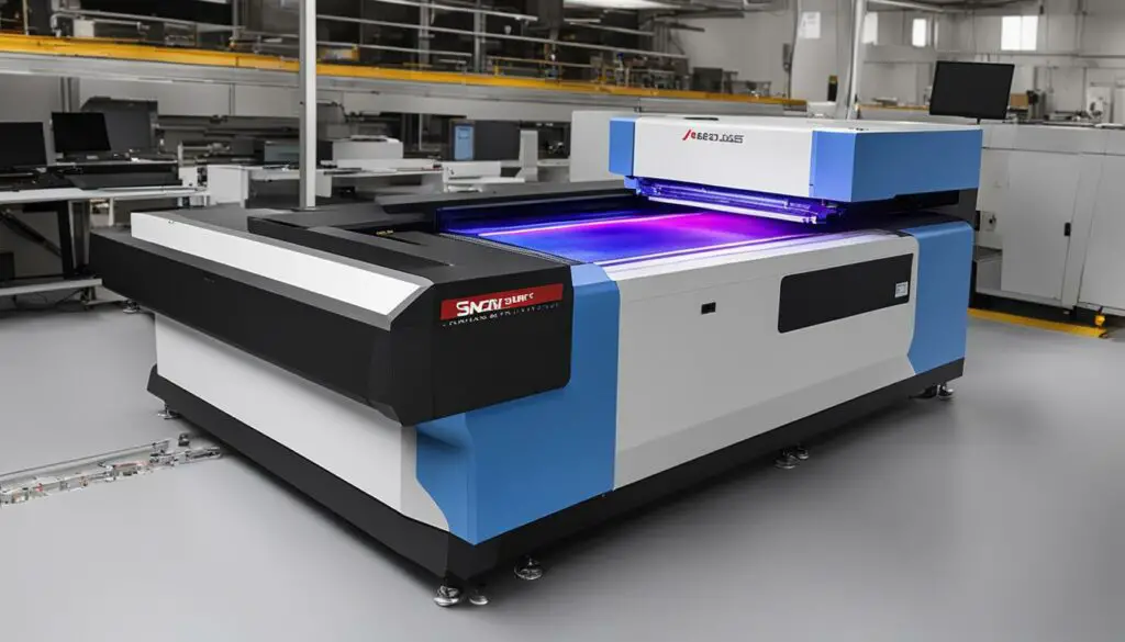 flux ador diode laser cutter with color printing