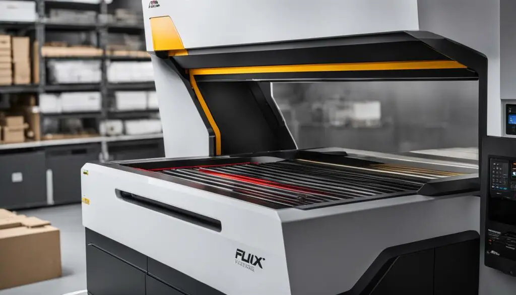 laser cutter with color printing