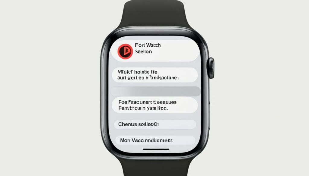 Adjust Apple Watch Font Size Screenshot 2
