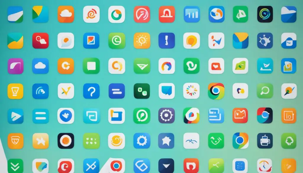 android app icons rearranging