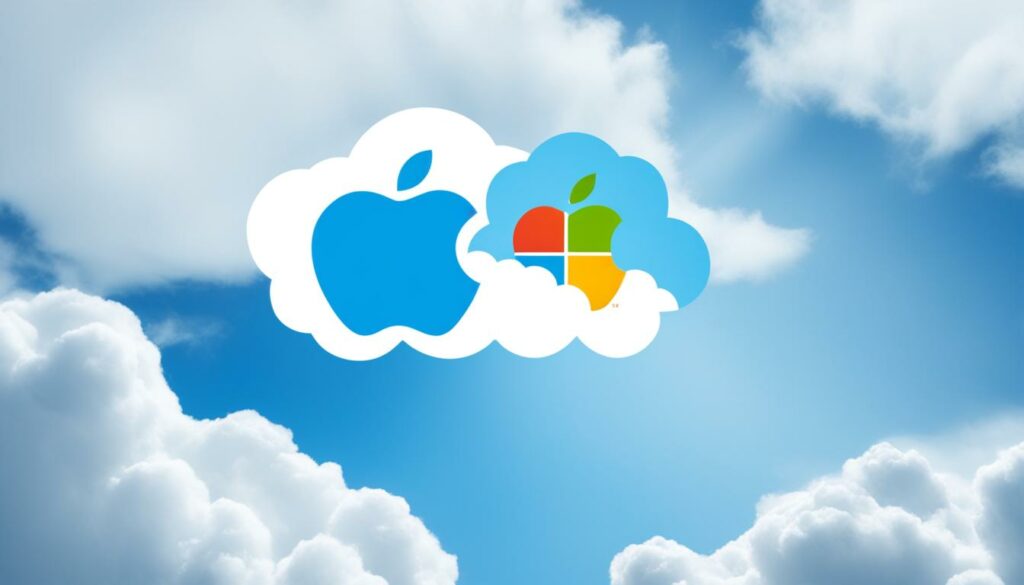 can i use icloud and onedrive at the same time