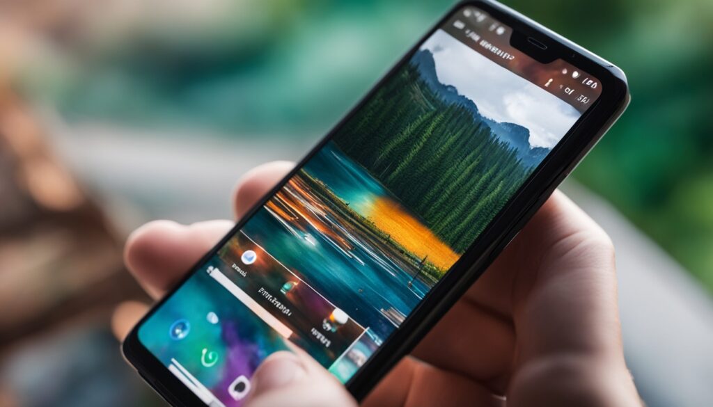 how to remove full screen mode on android